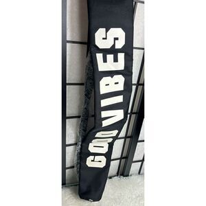 Pink by Victoria Secret Black/White Good Vibes Yoga Mat Carrier